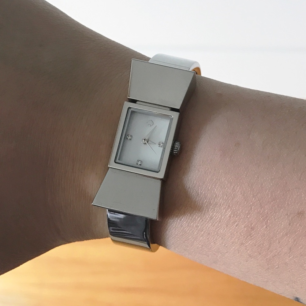 COPY - Kate Spade Carlyle Bow Watch in Silver